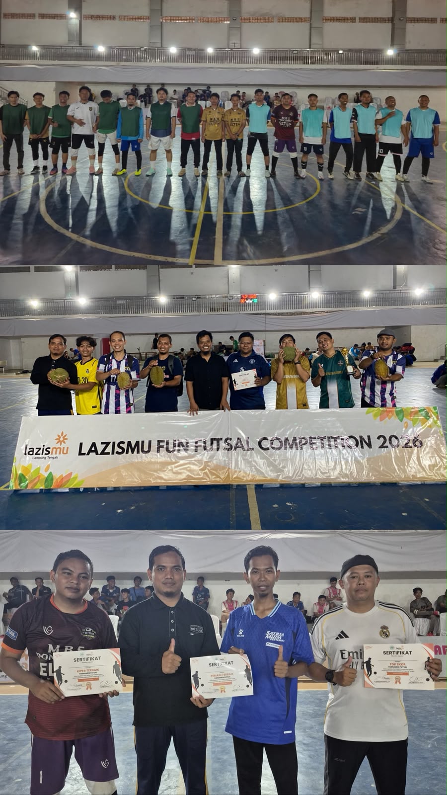 FUN FUTSAL COMPETITION LAZISMU LAMPUNG TENGAH