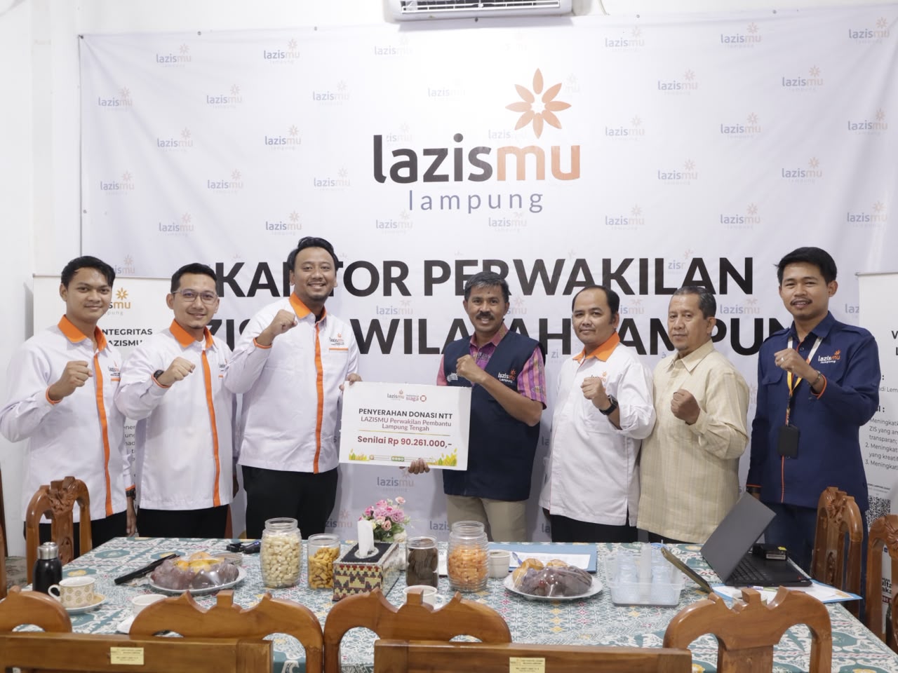 Kunjungan, Silaturahmi & Penyerahan Donasi
